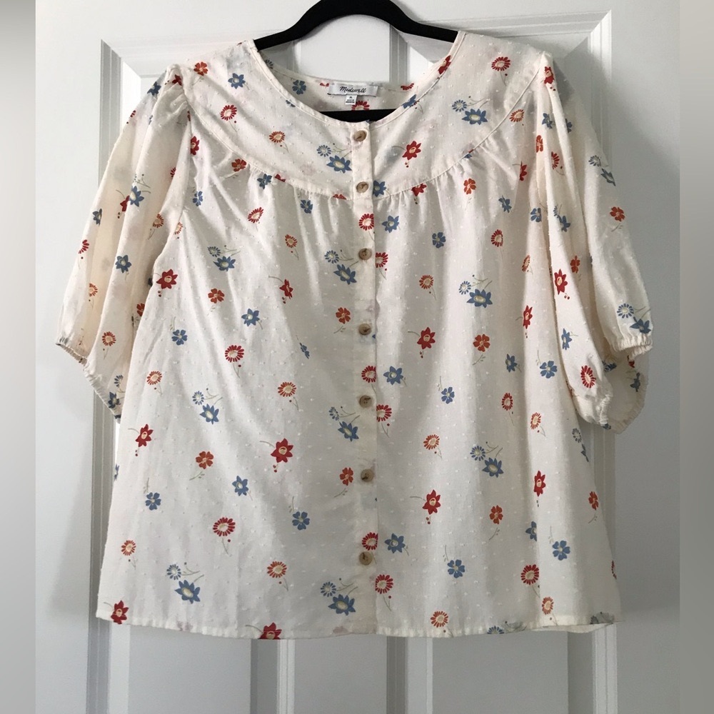 Madewell Flower Top